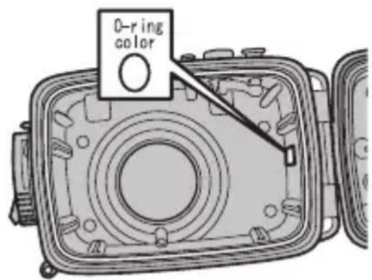 FUJIFILM WPFXF500 - Posez le joint torique du côté avant (blanc). - 1