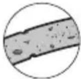 FUJIFILM WPFXF500 - Examples of foreign particles and damage - 4