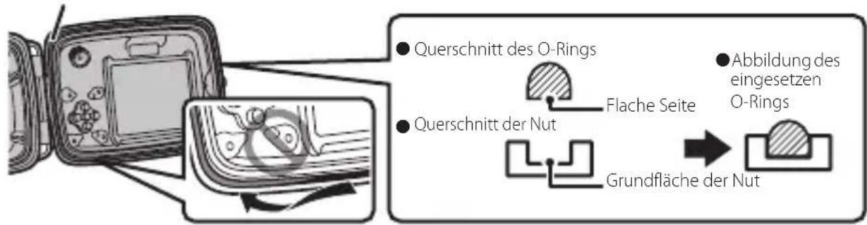 FUJIFILM WPFXF500 - Überprüfen Sie den angebrachten O-Ring. - 2