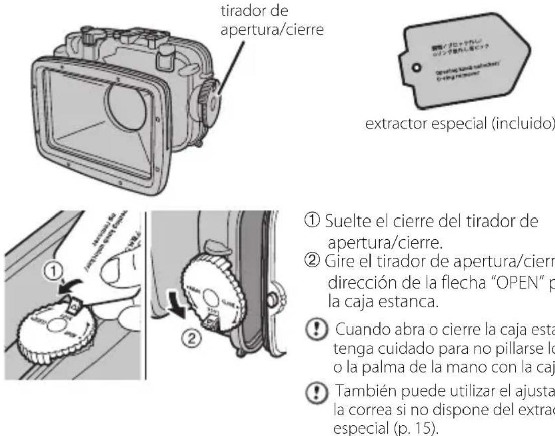 FUJIFILM WPFXF500 - Realice una prUEba de inmersion previa con la caja estanca, antes deponer enella la camarada digital - 1