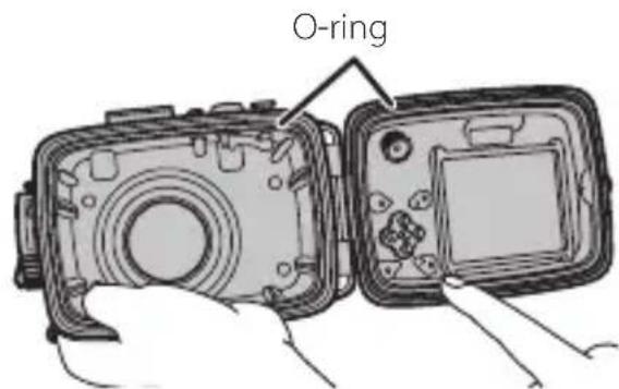 FUJIFILM WPFXF500 - Make a preliminary submersion test on the waterproof case before positioning the digital camera - 8