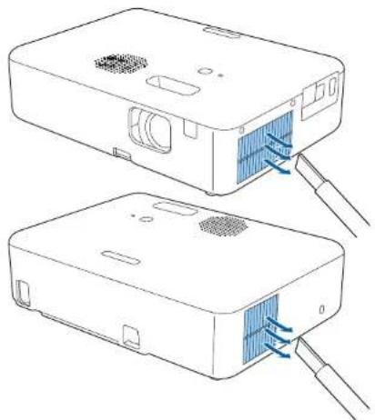EPSON EpiqVision Flex COW01 - Nettoyage des grilles de ventilation - 1