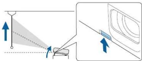 EPSON EpiqVision Flex COW01 - Réglage de la hauteur de l'image - 1