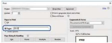 EPSON EpiqVision Flex COW01 - Imprimer uniquement les pages dont vous avez besoin - 1