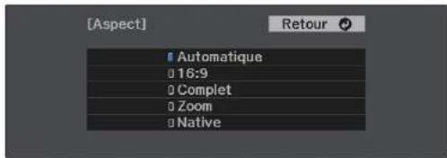 [Aspect] Automatique 16:9 Complet Zoom Native