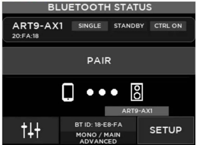 RCF ART 915AX - PANEL TRASERO Y CONTROLES - 3