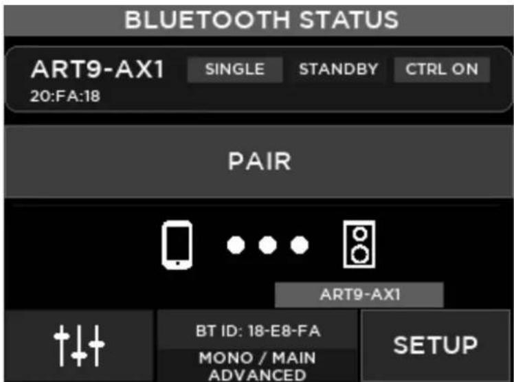 RCF ART 910AX - REAR PANEL FEATURES AND CONTROLS - 3
