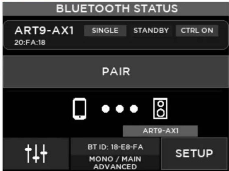 RCF ART 910AX - SEITE BLUETOOTH - 1