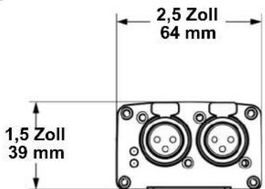 Chauvet DMXAN2 - Abmessungen - 1