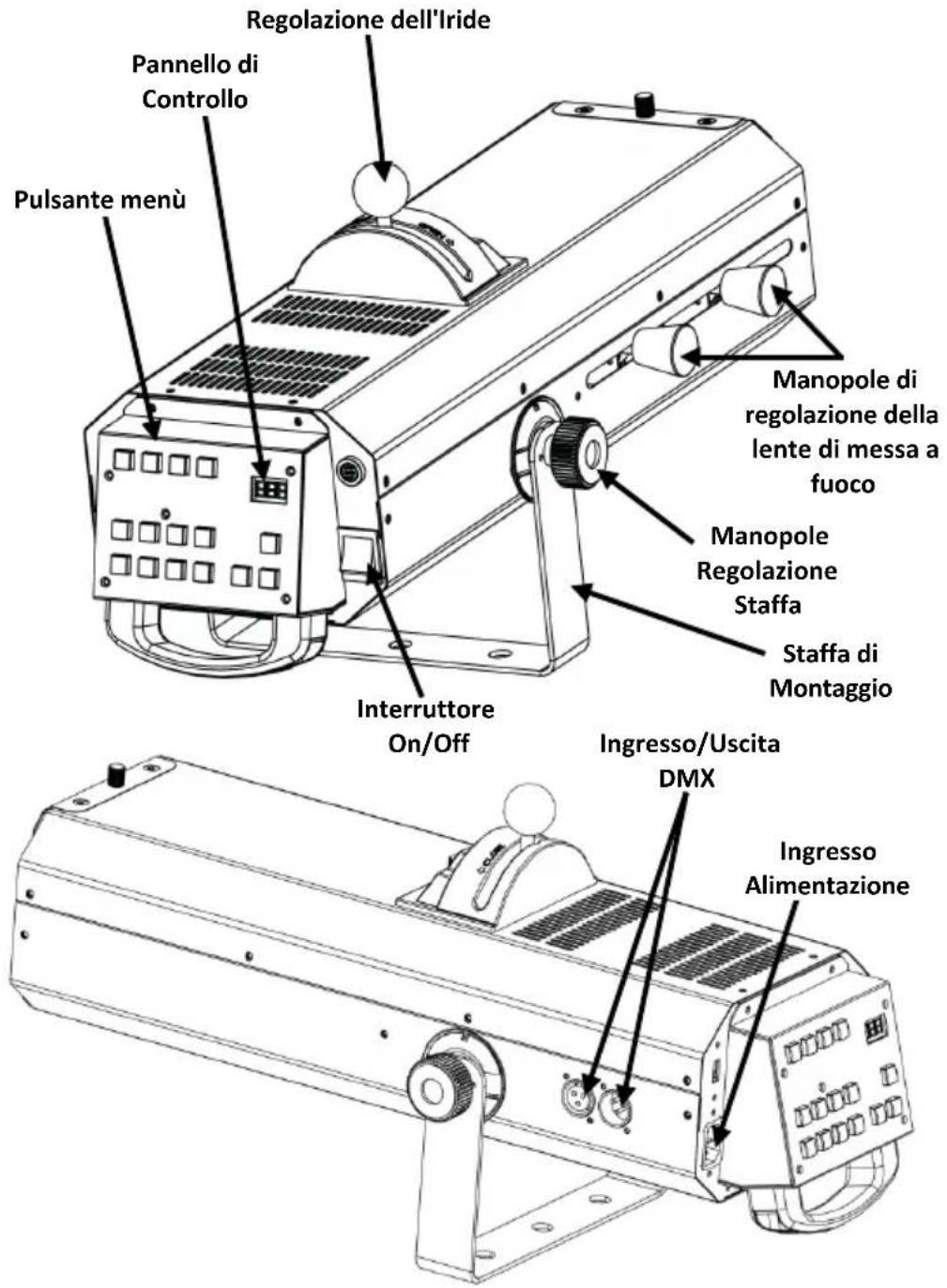 Chauvet LED Followspot 120ST - Vista d'Insieme - 1