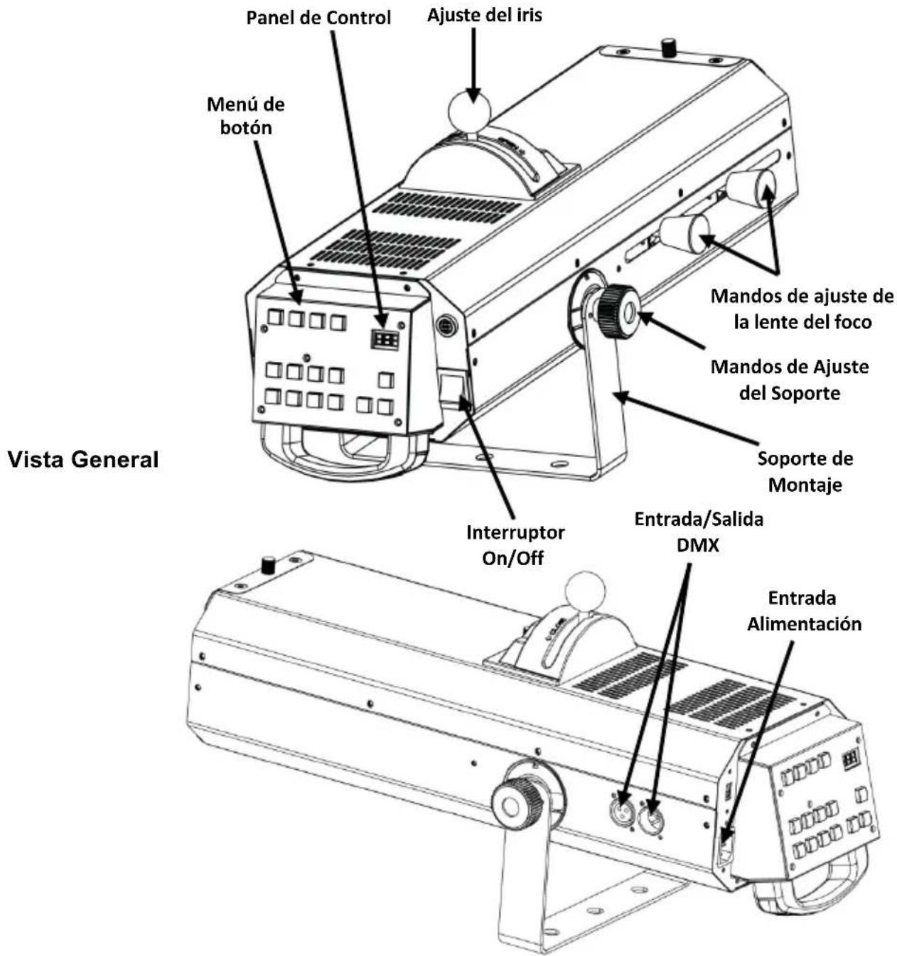 Chauvet LED Followspot 120ST - Descripción - 1