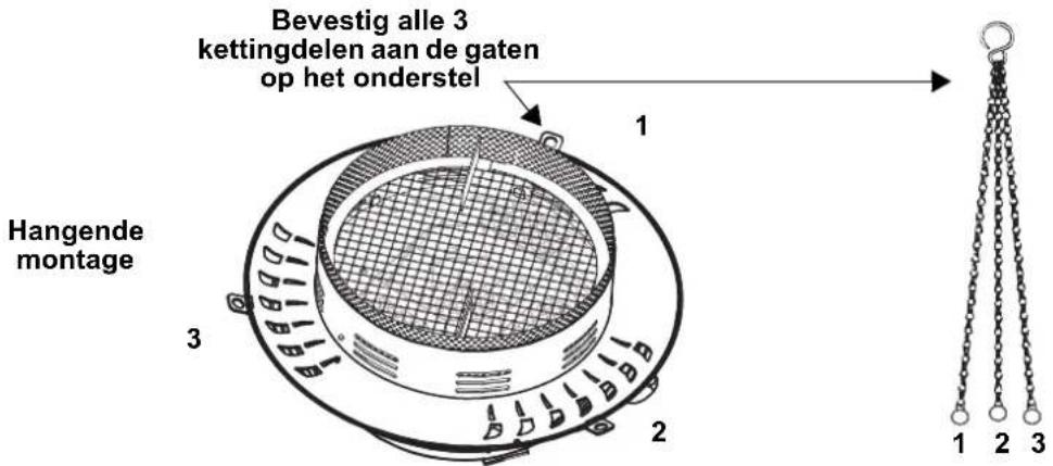 Chauvet BOB LED H3 - Montagediagram - 1