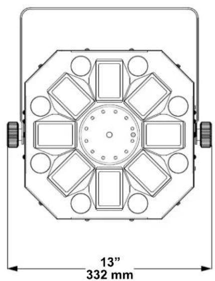 Chauvet Swarm Wash FX ILS - Qué va Incluido - 1