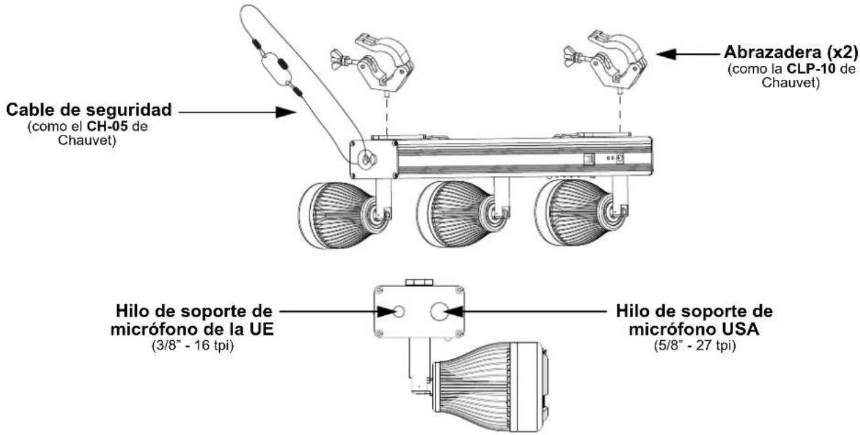Chauvet EZBar - Montaje - 1