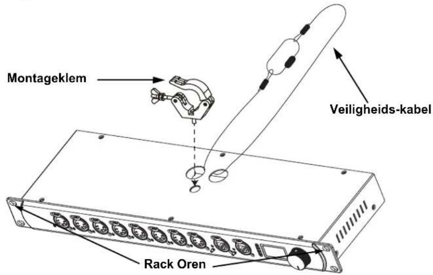Chauvet NETX II - Montage Diagram - 1