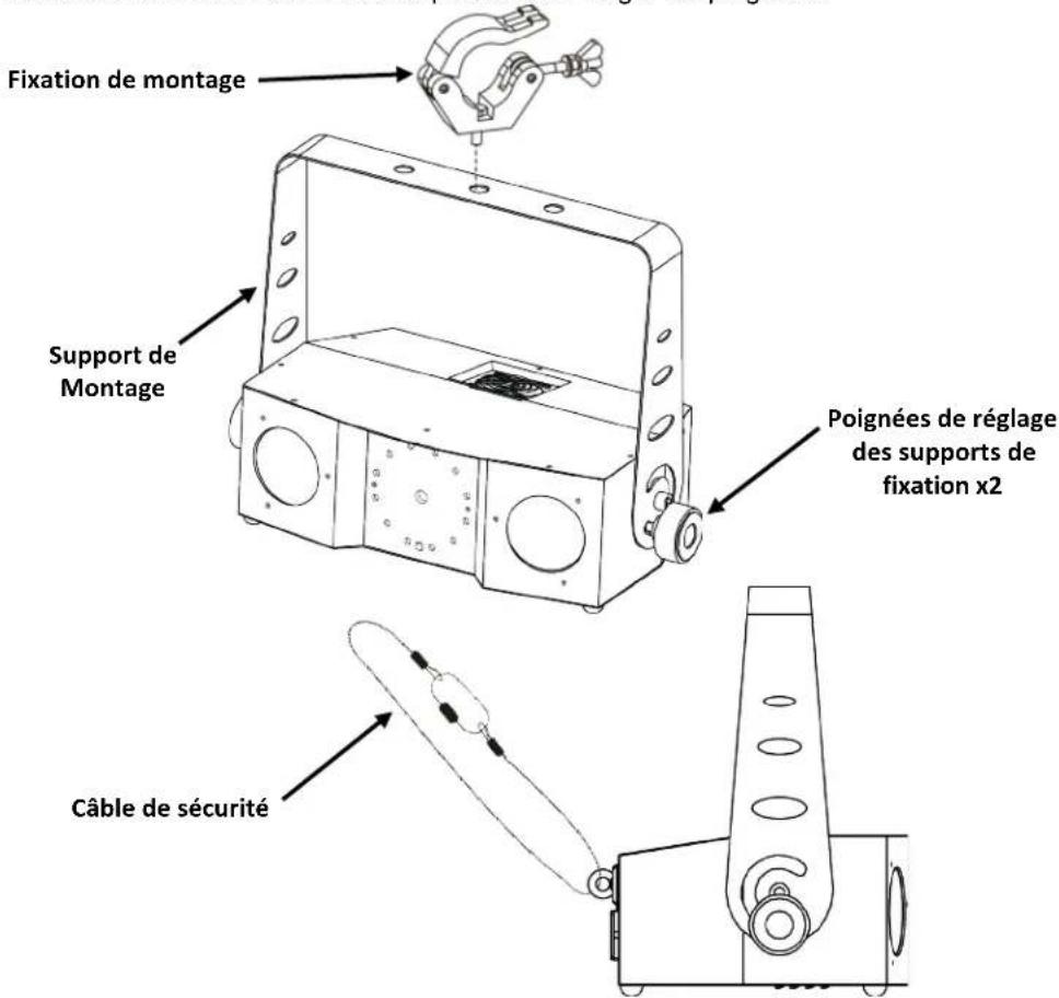 Chauvet Swarm 4 FX - Suspension - 1