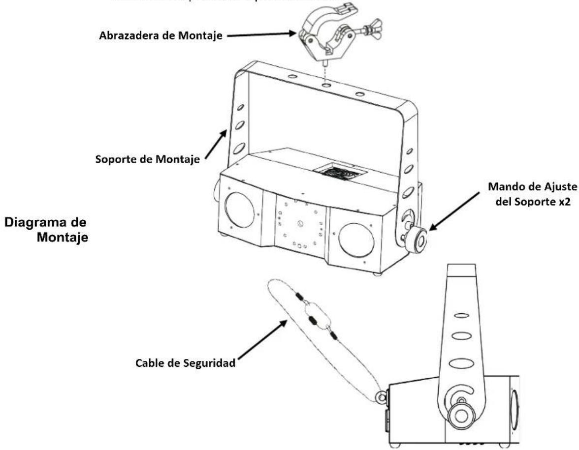 Chauvet Swarm 4 FX - Colocación - 1