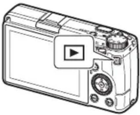 RICOH GR IIIx - Appuyez et maintenez enfoncé ▶ avec l'appareil éteint jusqu'à ce qu'un bip retentisse. - 1