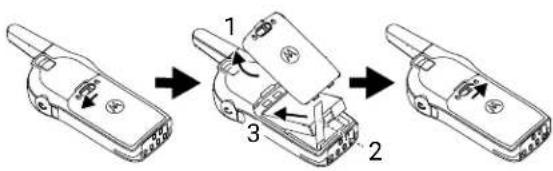 MOTOROLA Curve - Procedimento: - 1