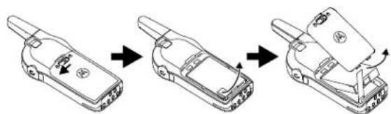 MOTOROLA Curve - Procedimento: - 1