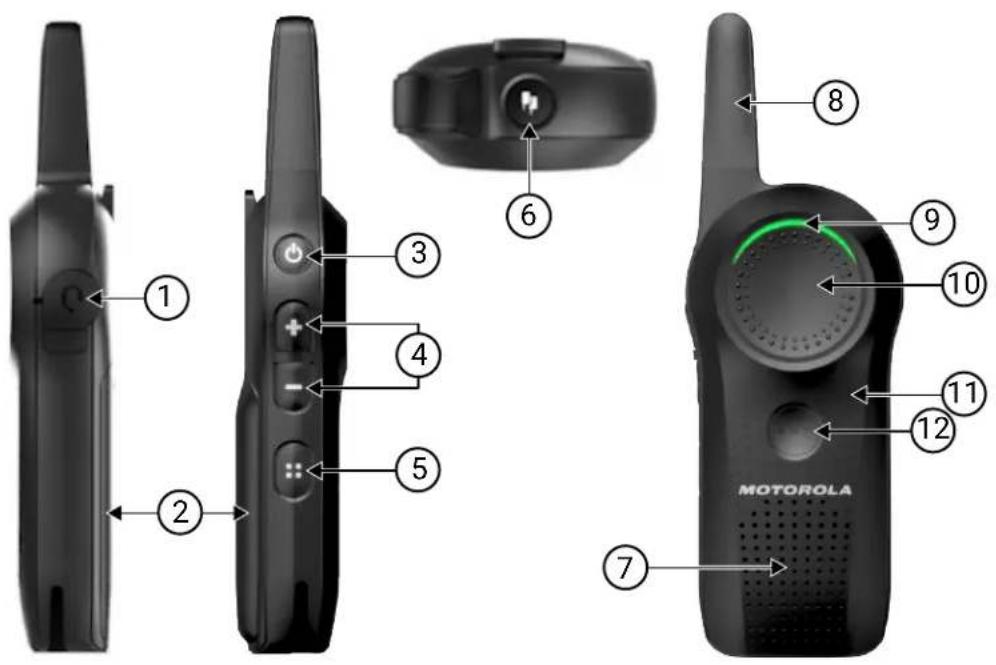 1 2 3 4 5 6 7 8 9 10 11 12 MOTOROLA