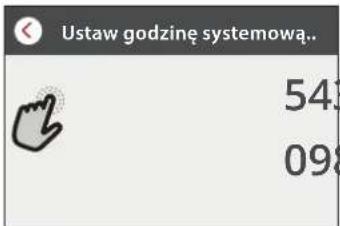 Ustaw godzinę systemową.. 543 098