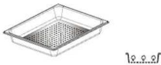 FRANKE FMY 99 HS BK - STEAM TRAY - 1