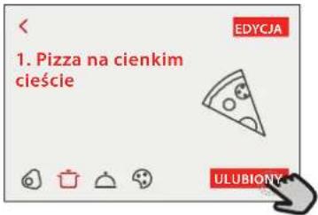 1. Pizza na cienkim cieście EDYCJA ULUBIONY