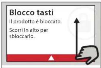 Blocco tasti Il prodotto è bloccato. Scorri in alto per sbloccarlo.