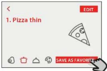1. Pizza thin EDIT SAVE AS FAVORITE