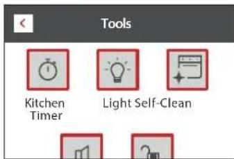 Tools Kitchen Timer Light Self-Clean