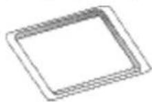 FRANKE FMY 45 MW XS - BANDEJA PASTELERA RECTANGULAR - 1