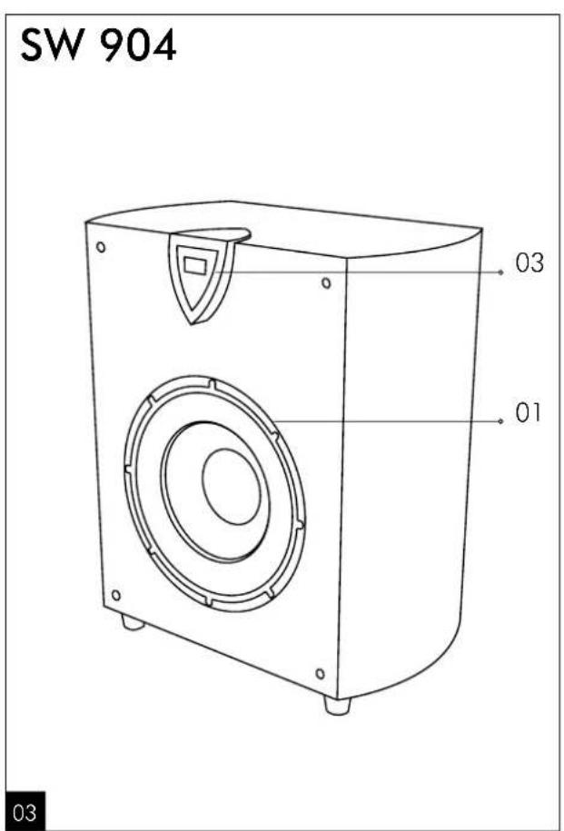 FOCAL Profile SW 908 - International Guarantee - 3