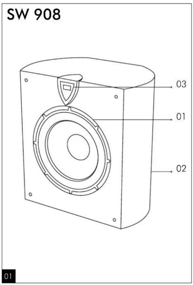 FOCAL Profile SW 908 - International Guarantee - 1