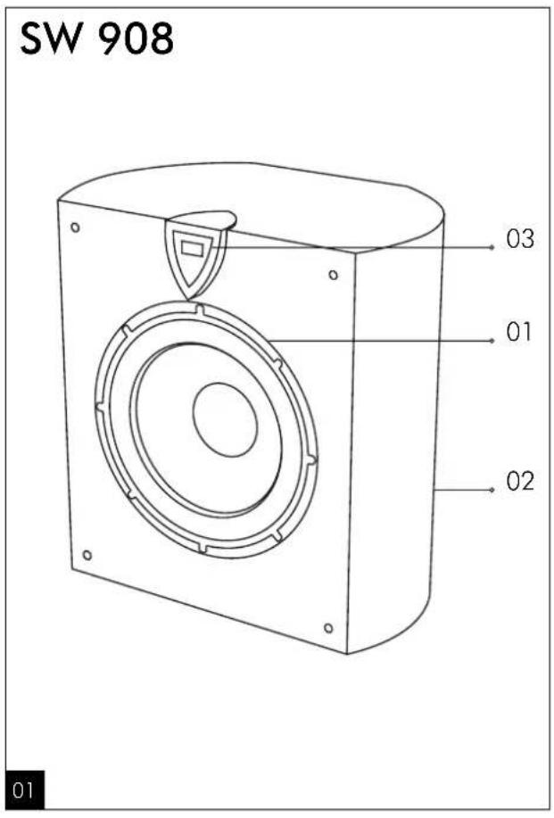 FOCAL Profile SW 908 - Garantie france - 1