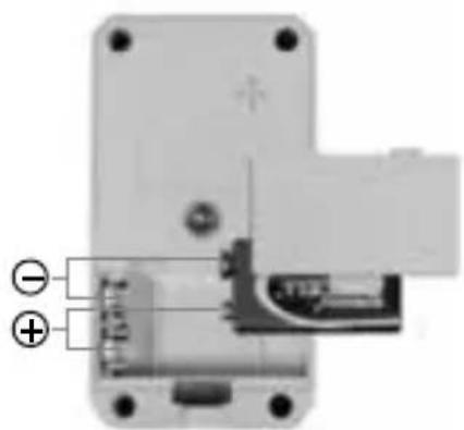 Laserliner RangeXtender G 30 - Plaatsen van de batterij - 1