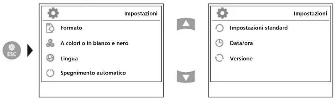 Laserliner VideoFlex G4 Vario - Modalità di impostazione - 1