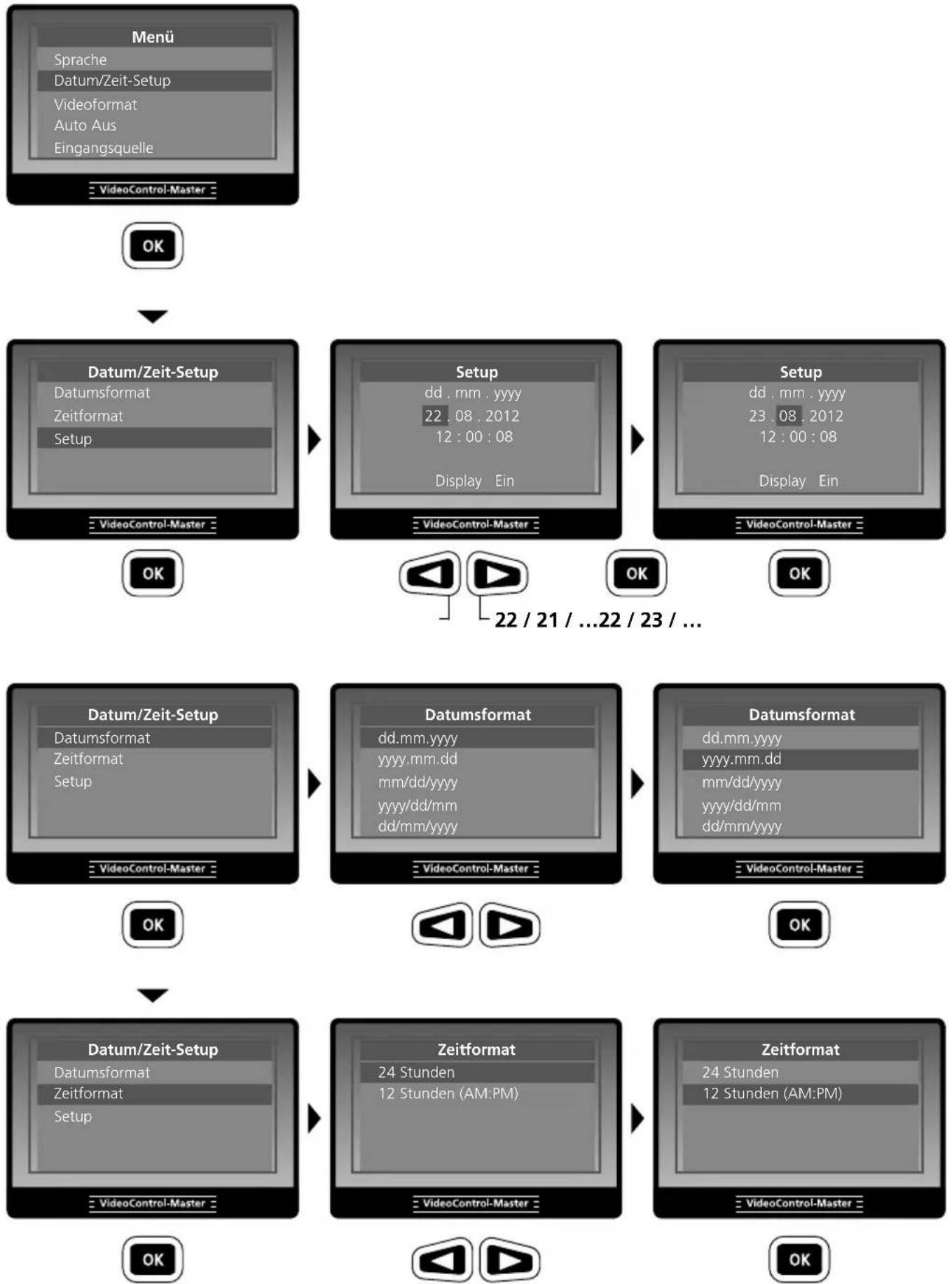 Laserliner PipeControlLevelFlex Set - Sprache ändern - 4