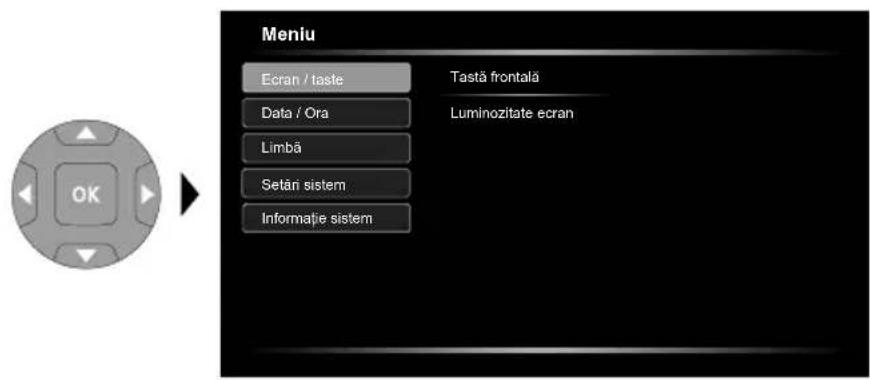 Laserliner VideoFlex HD Micro - Modul de setare: Ecran / taste - 1