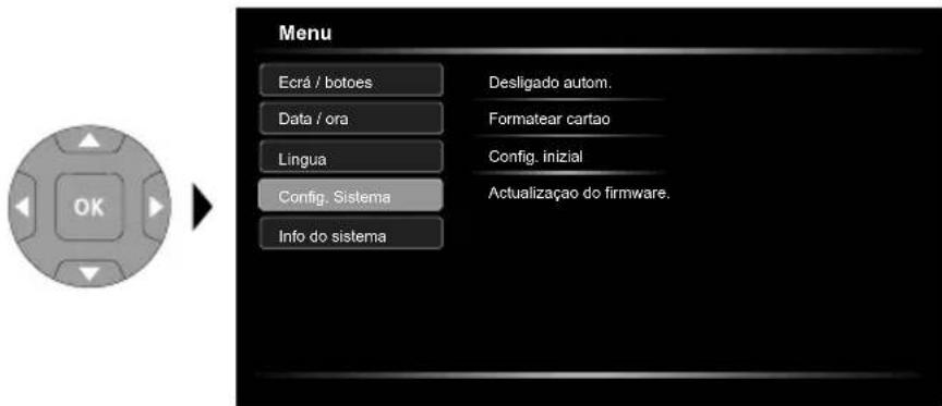 Laserliner VideoFlex HD Micro - Modo de ajuste: Config. Sistema - 1
