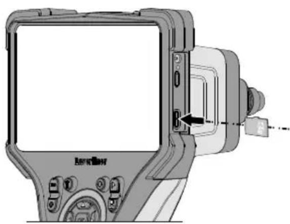 Laserliner VideoFlex HD Micro - Innsetting av mikro SD kort - 2