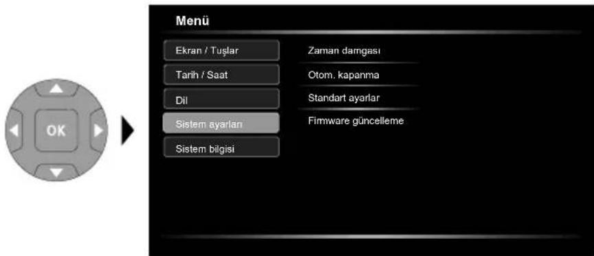 Laserliner VideoFlex HD Micro - Ayar modu: Sistem ayarları - 1