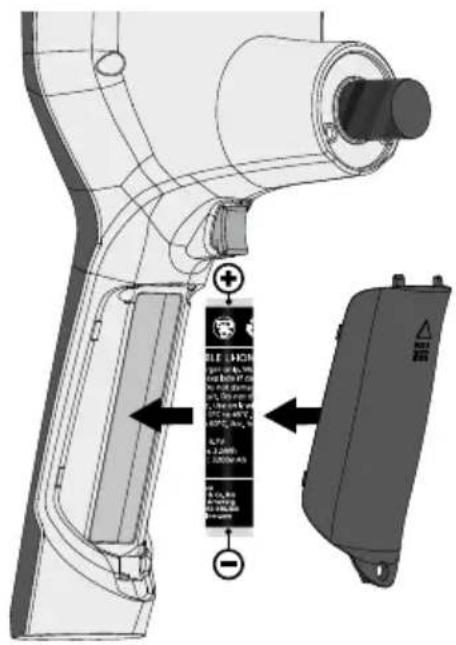 Laserliner VideoInspector 3D - Výměna akumulátoru - 2