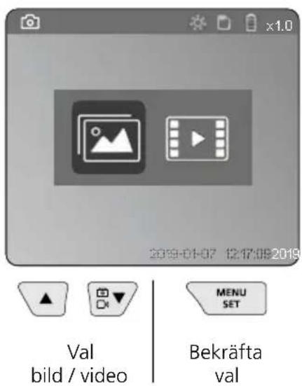 Laserliner VideoInspector 3D - a. Uppspelning och radering av bilder / videofilmer - 1