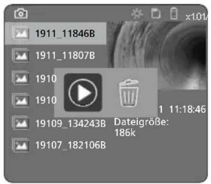 Laserliner VideoInspector 3D - b. Borrar toma - 4