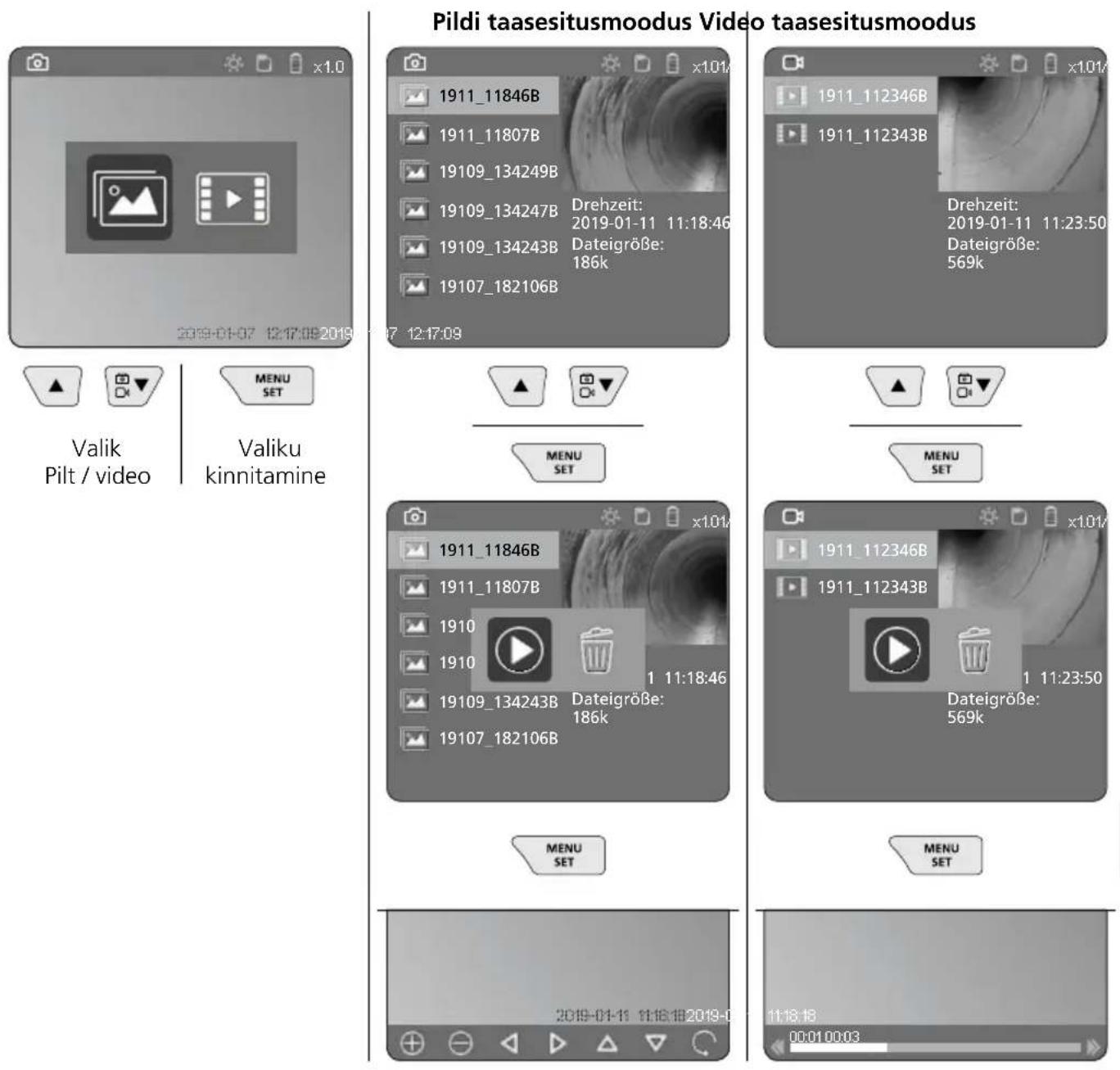 Laserliner VideoInspector 3D - d. Suumimine (vt ptk 3 a.) - 2