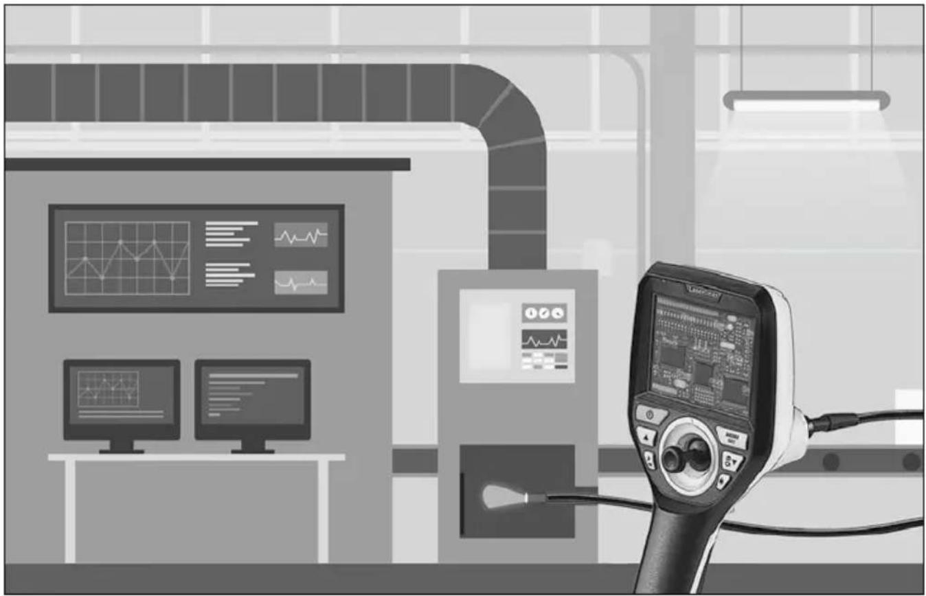 Laserliner VideoInspector 3D - с. LED-осветление - 14
