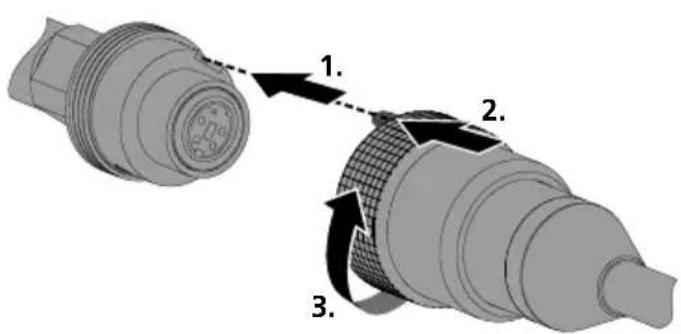 Laserliner VideoFlex HD Duo - Anschluss Flexschlauch - 1