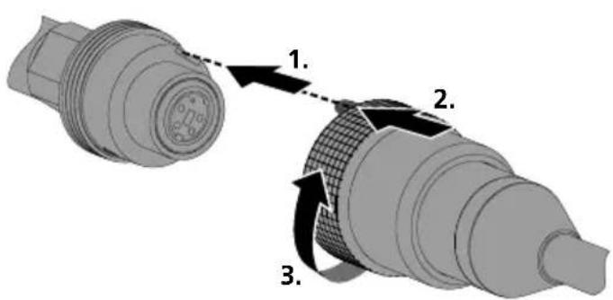 Laserliner VideoFlex HD Duo - Taipuisan kaapelin liitin - 1