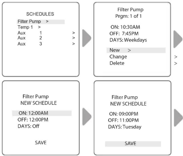 POLARIS PAC - Encender/apagar equipos específicos manualmente - 1